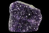 Dark Purple, Amethyst Crystal Cluster - Uruguay #123795-1
